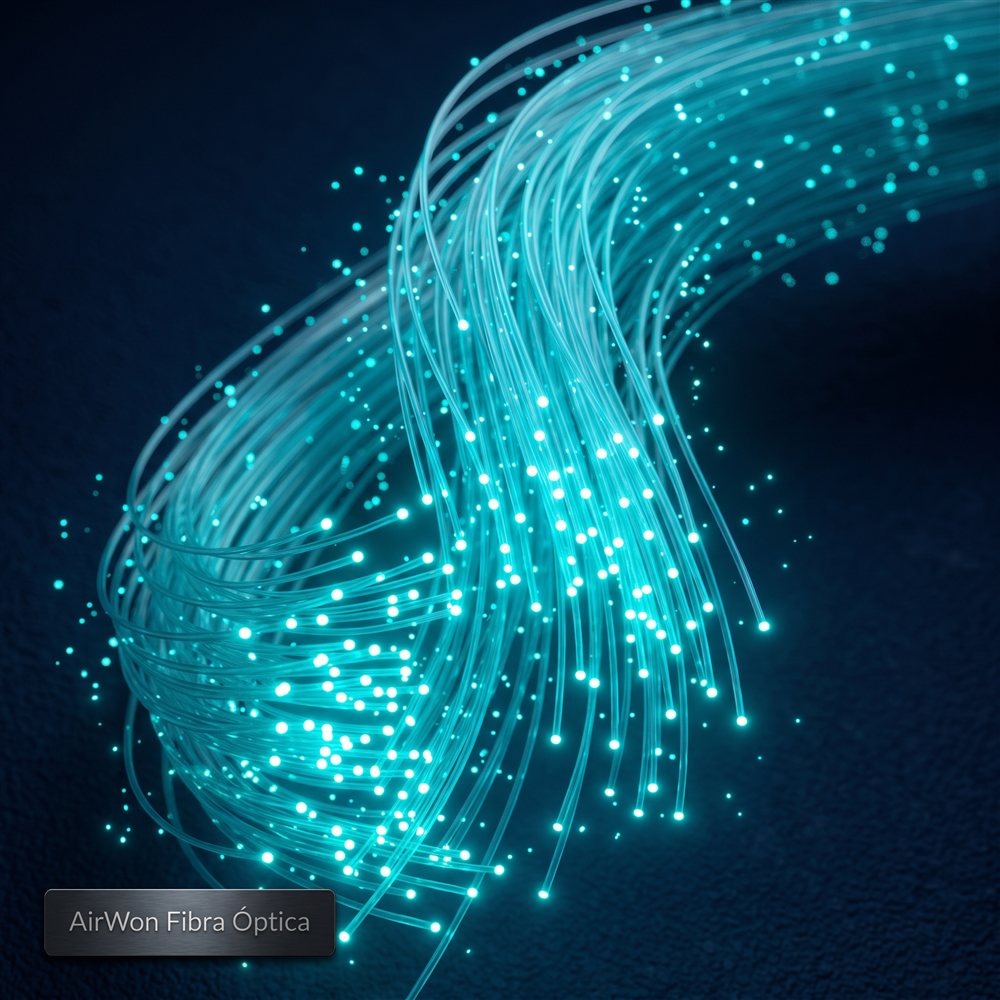 Fibra optica de alta velocidad AirWon
