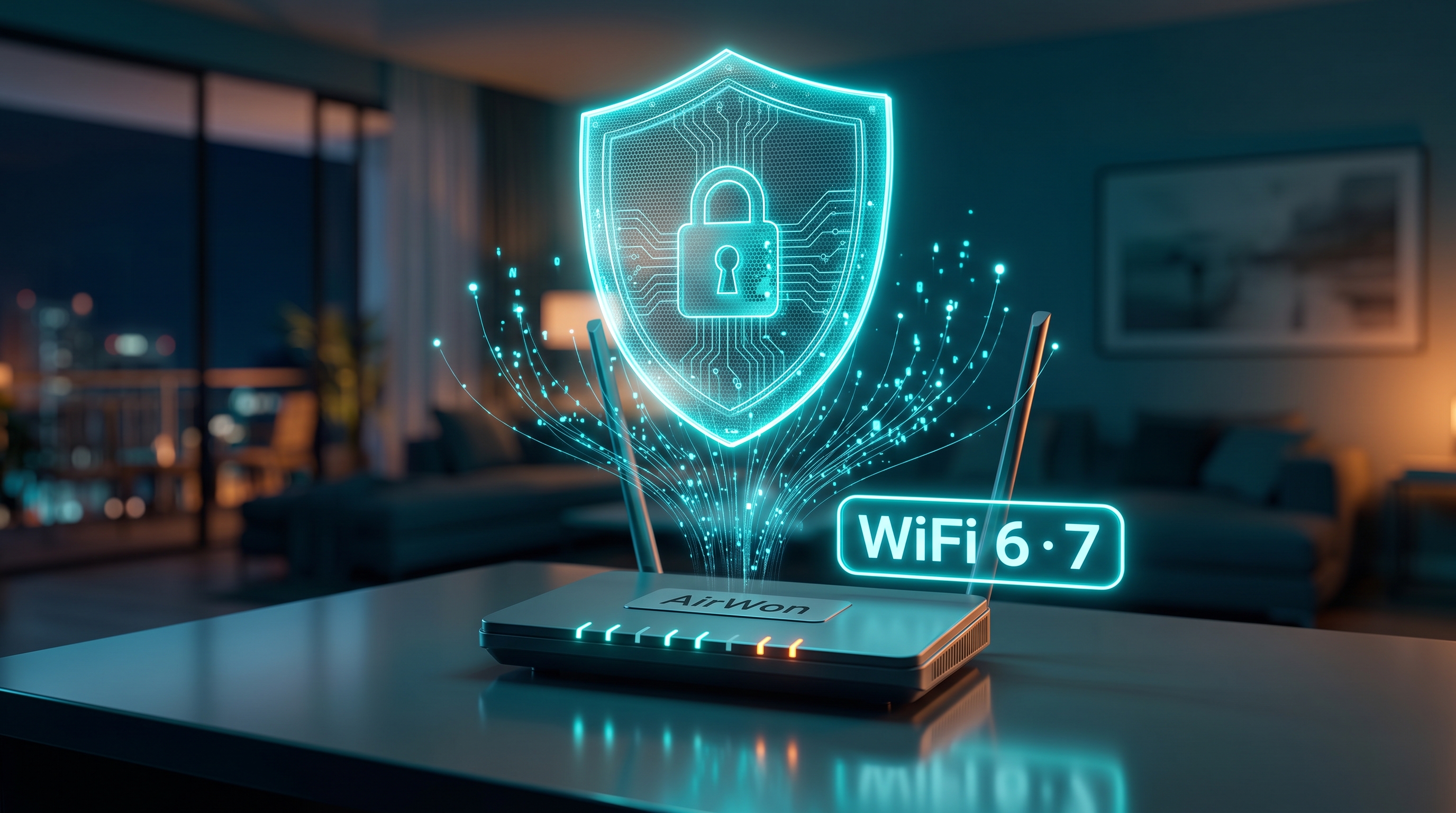 Planes AirWon con router WiFi 6 y 7