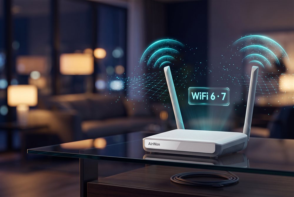 Router WiFi 6 y 7 AirWon
